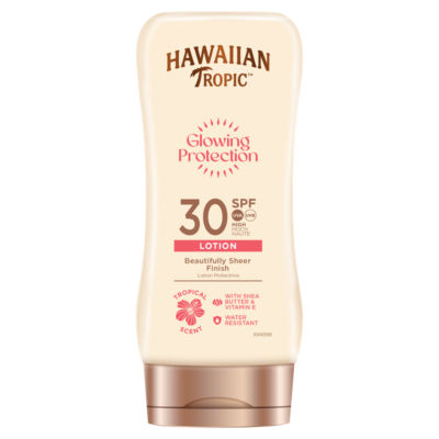 Hawaiian Tropic Glowing Protection Lotion 180ml, UK version
