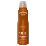 Hawaiian Tropic Glowing Protection Spray SPF 15 177ml, imported from the UK