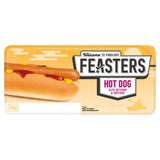 Feasters Hot Dog with Ketchup & Mustard Chilled Hot Dog 140g