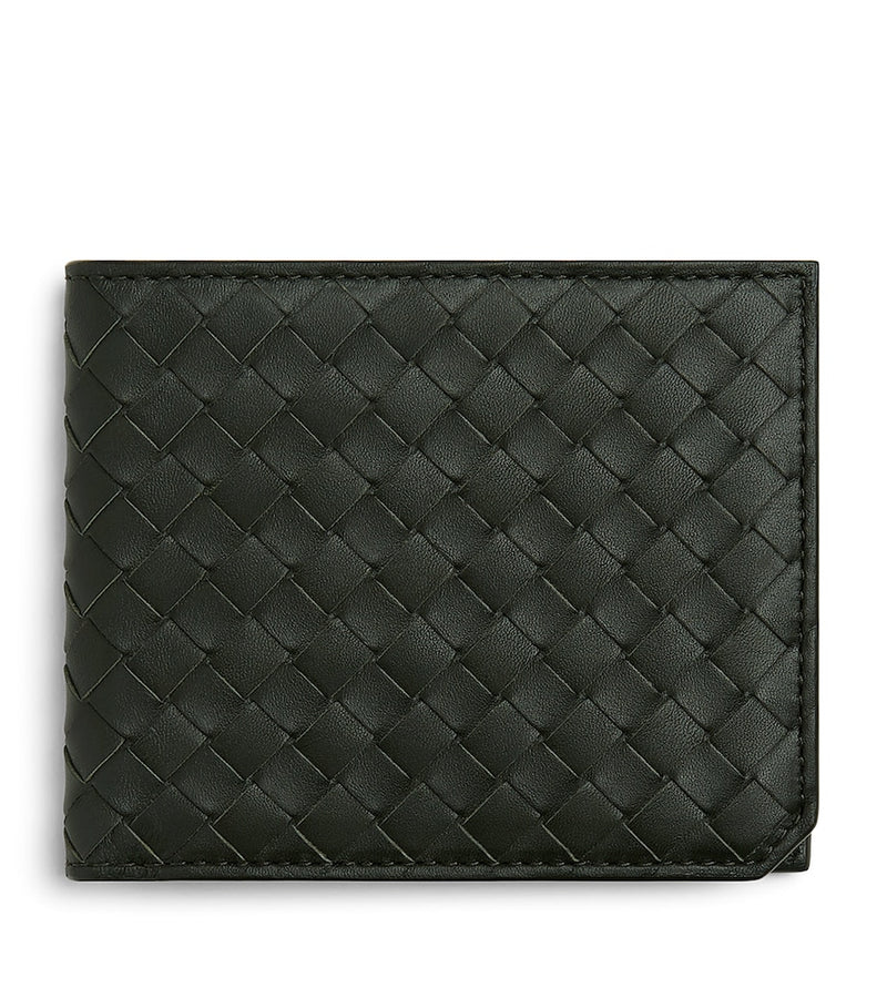 Bottega Veneta Intrecciato Piccolo bifold wallet calfskin, imported from the UK
