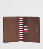 Thom Browne double leather card holder 10x9cm (British brand)