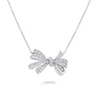 Graff Tilda's Bow white gold diamond necklace, UK version