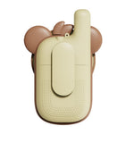 Zoofamily bear-themed walkie talkie set with flashlight and lanyards (British brand)