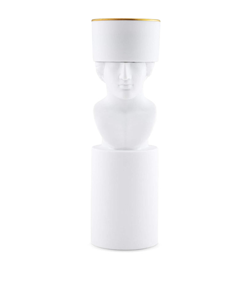 GINORI 1735 porcelain Il Letterato candle holder - British product