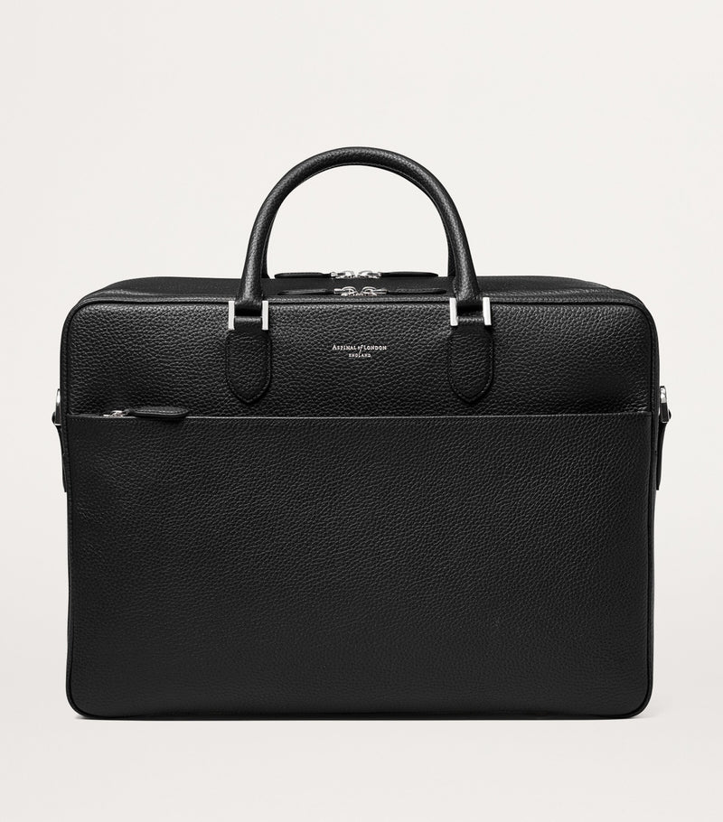 Aspinal Of London leather 48 Hour Mount Street travel bag - British product