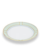 GINORI 1735 porcelain side plate in green 24cm, UK version