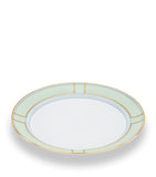 GINORI 1735 porcelain side plate in green 24cm, UK version