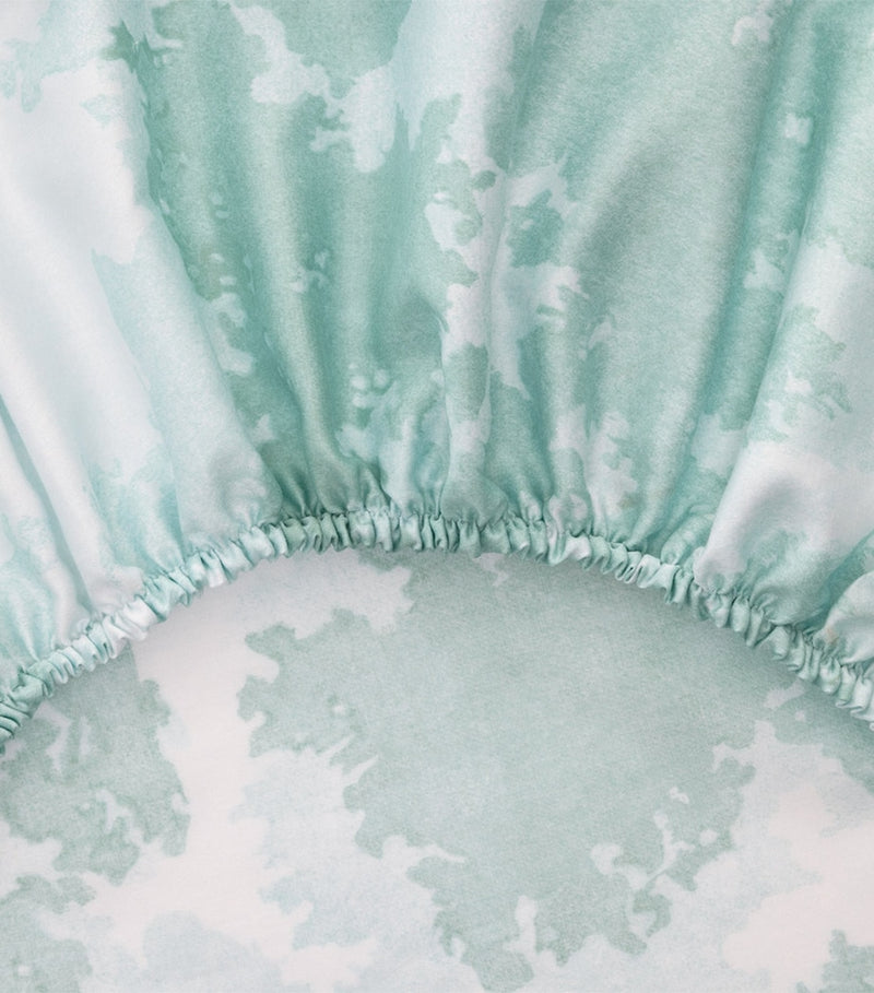 Yves Delorme Panorama Super King Fitted Sheet 180cm x 200cm (British brand)