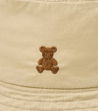 Miki House cotton hat with bear motif, imported from the UK