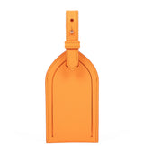 Harrods Smythson Calfskin Panama Luggage Tag- Buy online at McGrocer