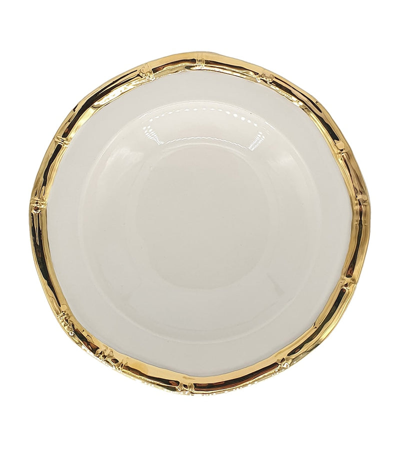 Les Ottomans ceramic bamboo pasta bowl 32cm, UK version