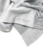 Cartier cashmere throw with Panthère de Cartier print 190cm x 140cm - British product