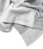 Cartier cashmere throw with Panthère de Cartier print 190cm x 140cm - British product
