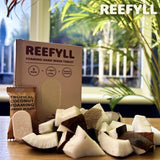 Reefyll foaming soap tablets tropical coconut 5 units imported from the UK