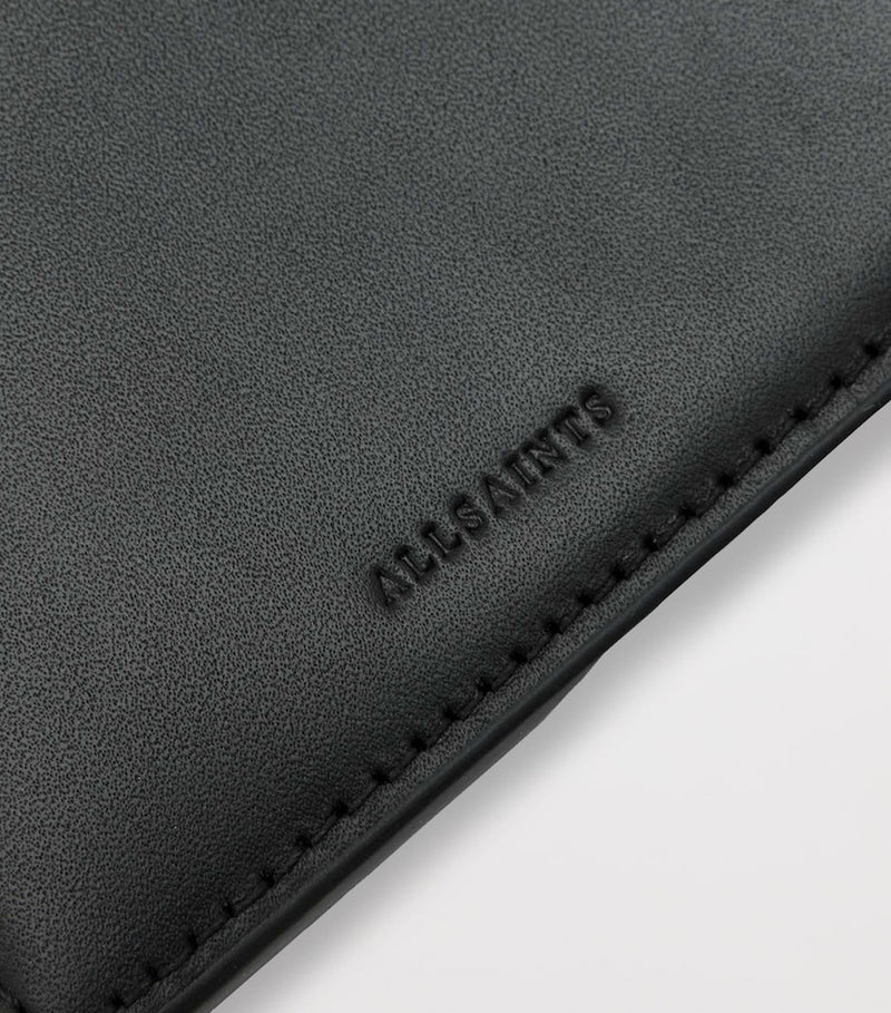 AllSaints Remy wallet compact leather, imported from the UK