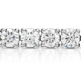 Costco diamond tennis bracelet 10ctw round brilliant cut white gold - British product