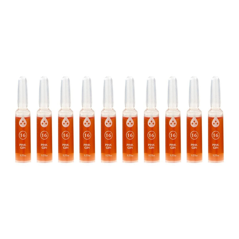 Hocus low alcohol pink gin ampoules 35ml (British brand)