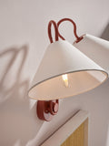 MADE.COM red Madelyn double wall light 35cm, UK version