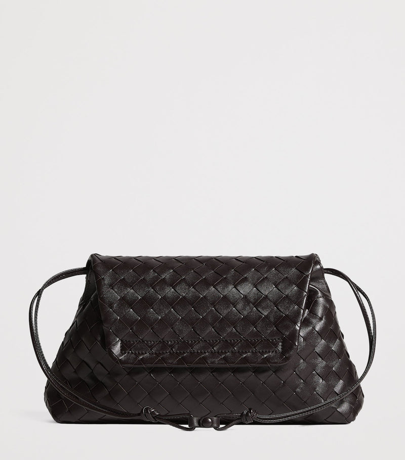 Bottega Veneta leather Giorno shoulder bag 19x33cm, UK version