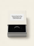 Cartier 0.22ct diamond ring in 18ct white gold - British product