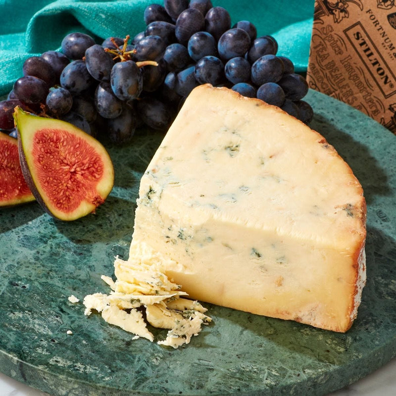 Blue Stilton wedge 454g crumbly blue cheese, UK version