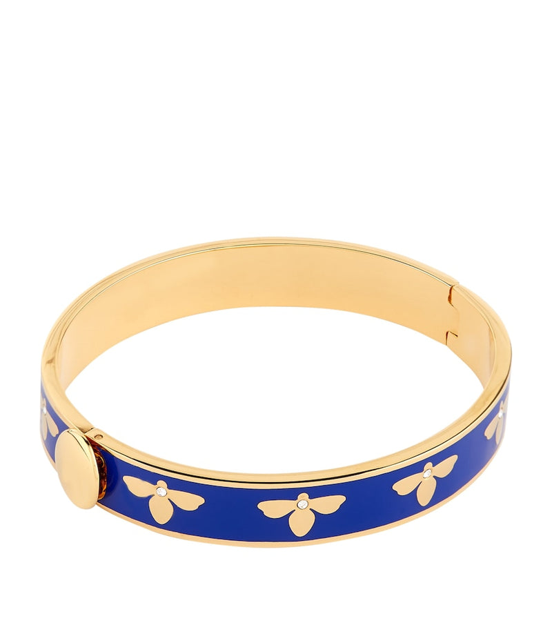 Halcyon Days Bee Bangle 18kt gold plated, imported from the UK