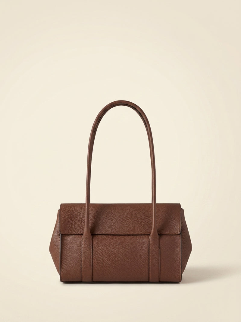 Mulberry Small Bayswater Shoulder Bag Bright Oak, imported from the UK
