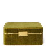 Harrods Aerin Velvet Beauvais Jewellery Box- Buy online at McGrocer