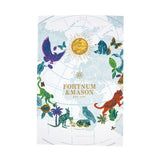 Fortnum's Explorer's tea towel with globe design, UK version
