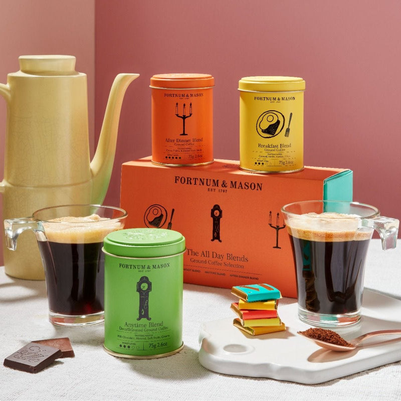 Fortnum's ground coffee selection trio 3x75g (British brand)