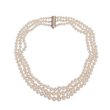 Coleman Douglas triple pearl necklace Platinum Jubilee - British product
