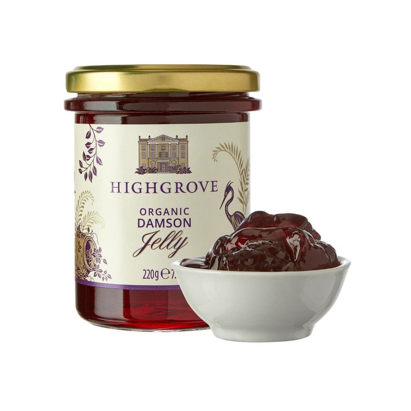 Highgrove organic damson jelly 220g (British brand)