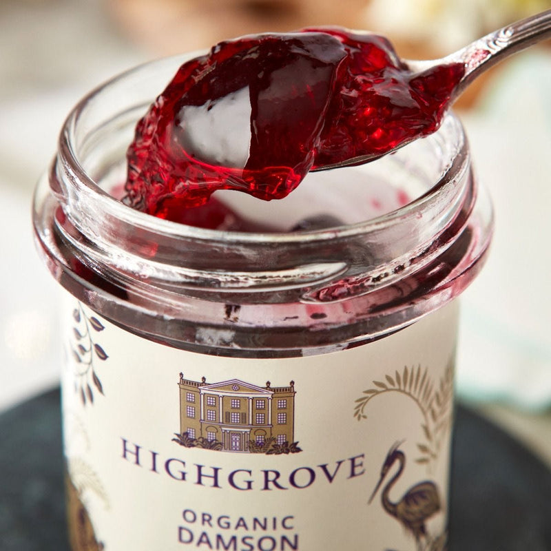 Highgrove organic damson jelly 220g (British brand)