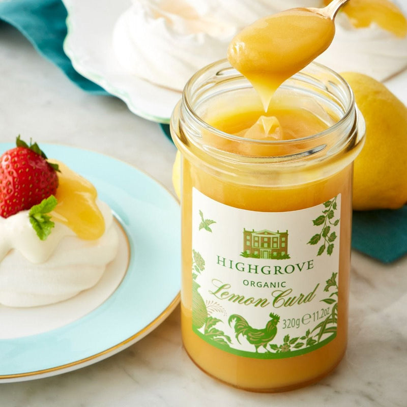 Highgrove organic lemon curd 320g, imported from the UK