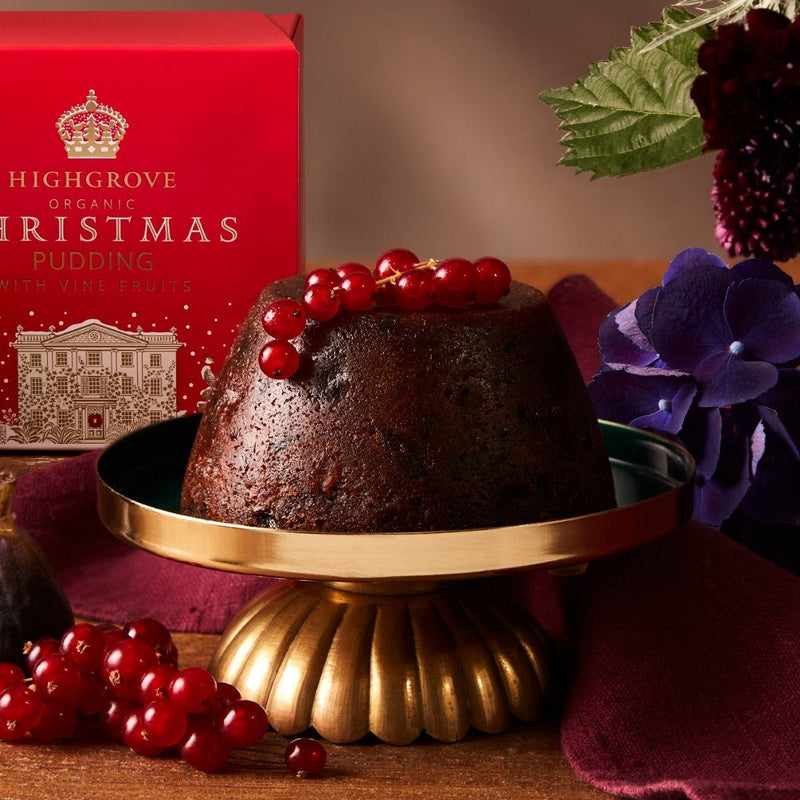 Highgrove organic Christmas pudding 454g - British product