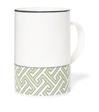 O.W. London Maze pattern ceramic mug, imported from the UK