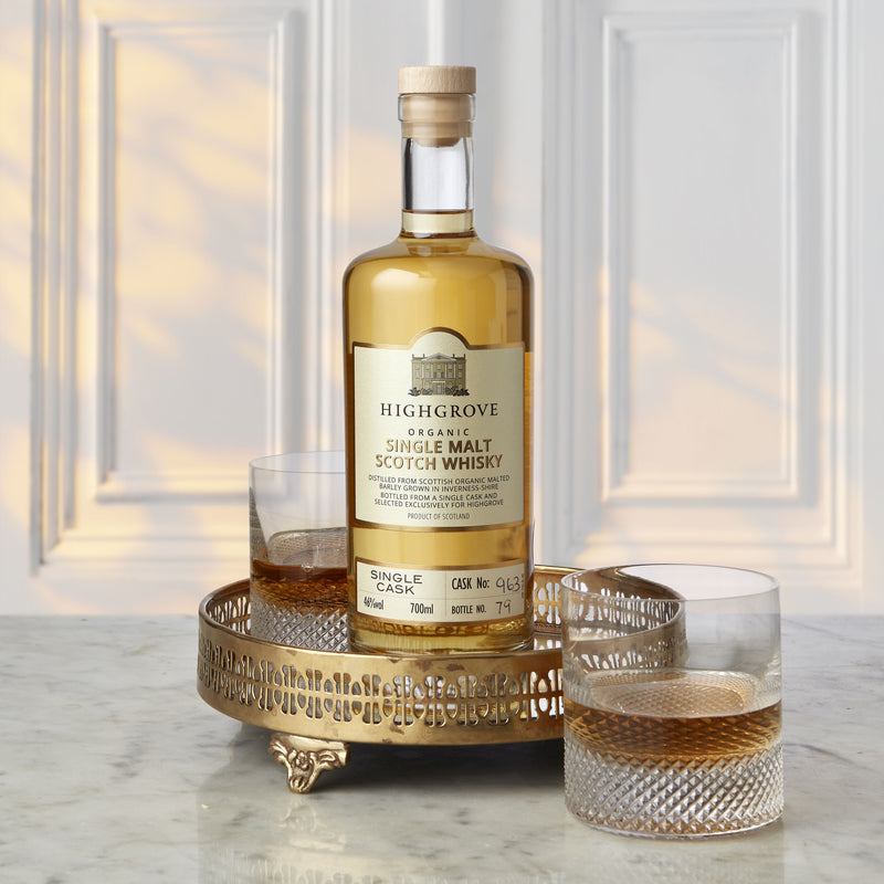 Highgrove organic single malt whisky 70cl (British brand)