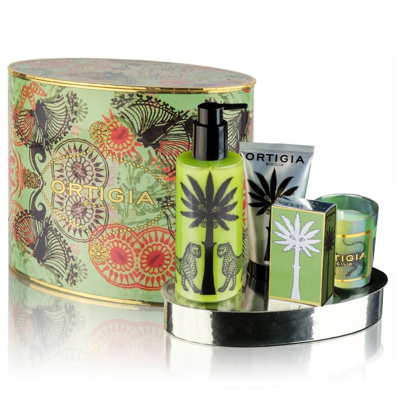 Ortigia Sicilia Fico d'India oval gift set (British brand)