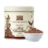 Highgrove organic milk hot chocolate 250g (British brand)