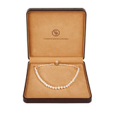 Coleman Douglas Platinum Jubilee pearl necklace and earrings, imported from the UK
