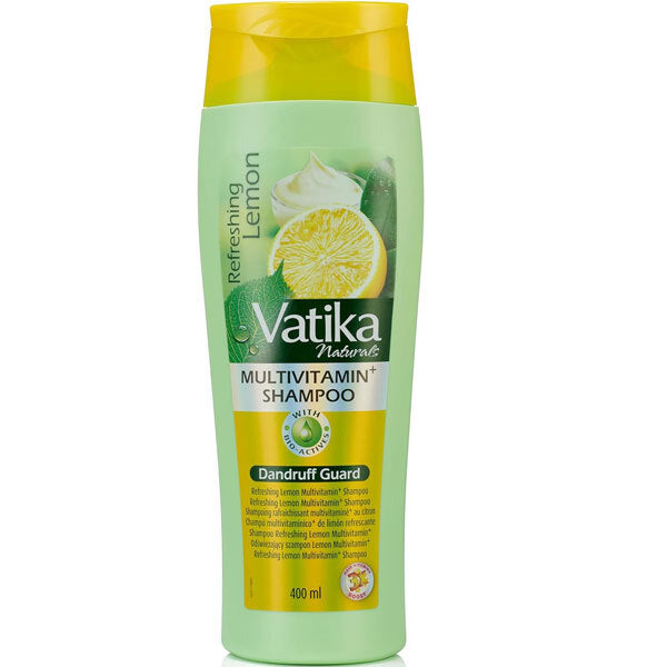 Dabur Vatika Naturals multivitamin dandruff guard shampoo, imported from the UK