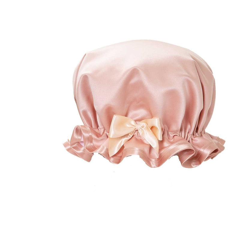 Shower Goddess shower cap rose gold - British product