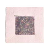 Elizabeth W rose pink linen sachet for drawers, UK version