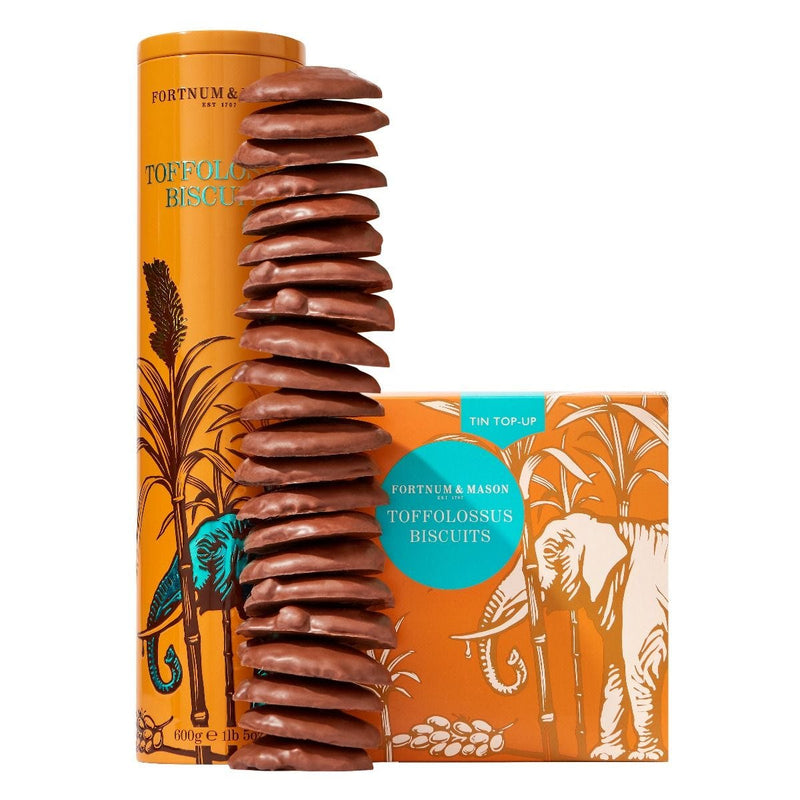 Toffolossus biscuit carton 600g with chocolate toffee and dates (British brand)