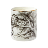 Rory Dobner Cheshire Cat candle in fine bone china container (British brand)