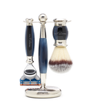 Truefitt & Hill shaving set in blue opal, UK version