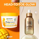 Garnier Glow Duo Self Tan Drops Body Cream Bundle, UK version