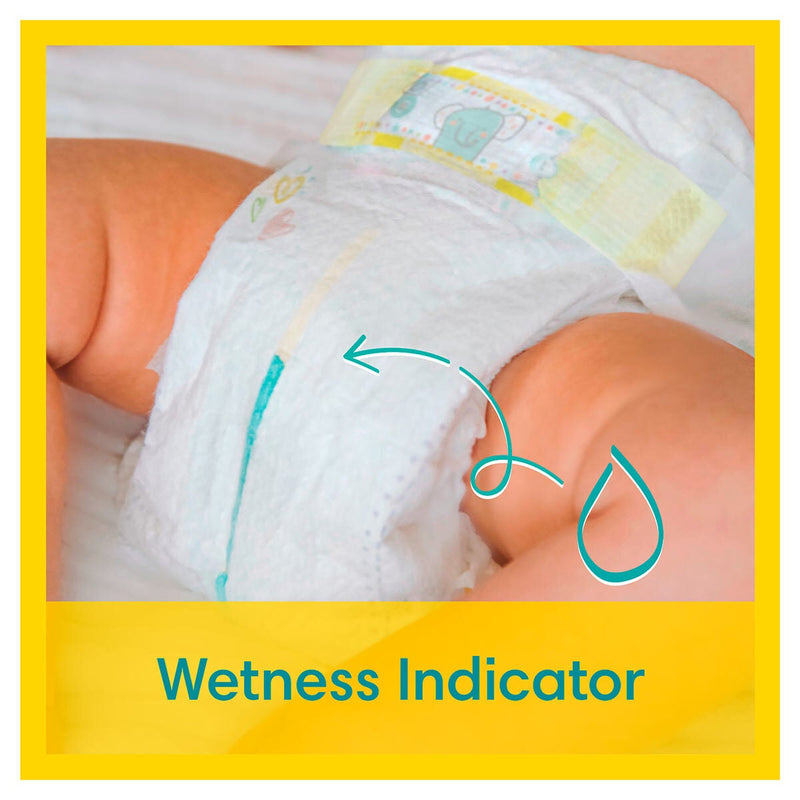 Pampers New Baby Nappies Size 1 80 Pack, imported from the UK