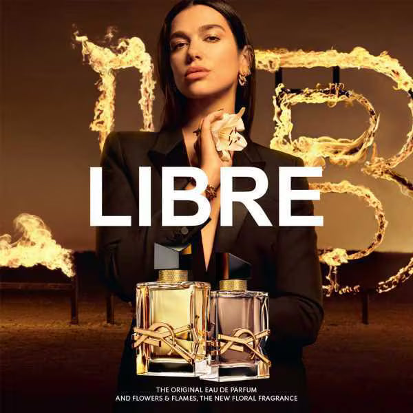 YSL Libre Flowers and Flames perfume 50ml, imported from the UK