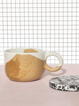 Next Curateology White Tavora Salt Glazed Mugs Set of 4- Buy online at McGrocer